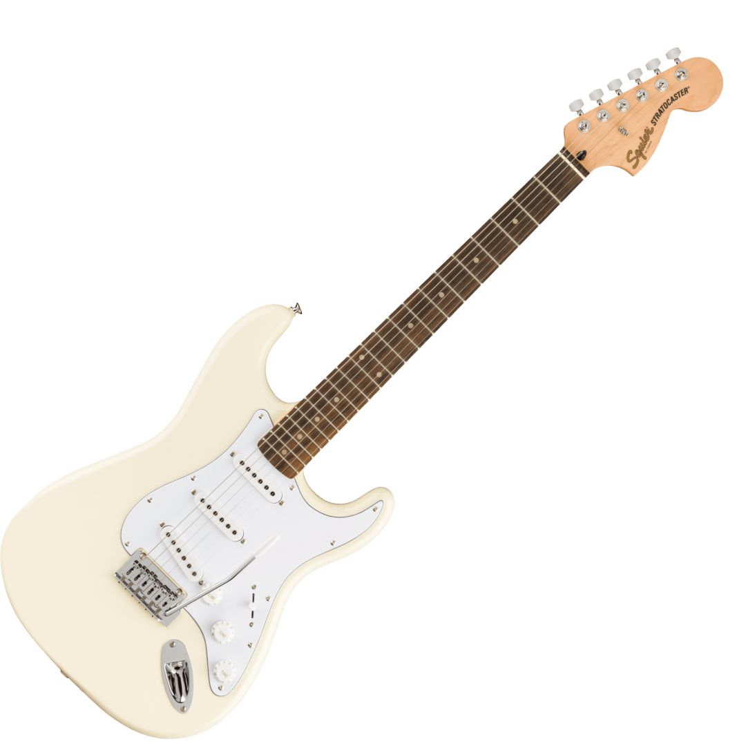 Squier FSR Affinity Series Stratocaster - Laurel Fingerboard - Olympic White
