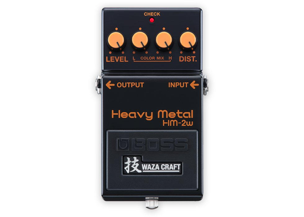 BOSS HM-2W Waza Craft Heavy Metal Distortion Pedal