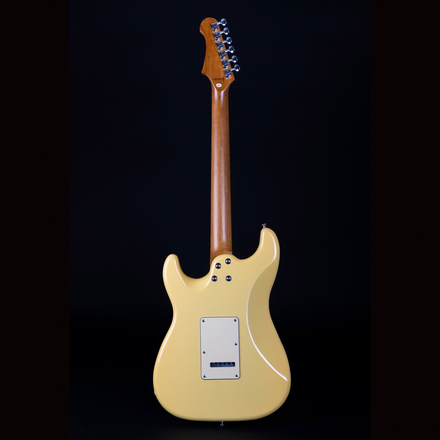 JET Guitars JS-400 Stratocaster Electric Guitar HSS - Vintage Yellow