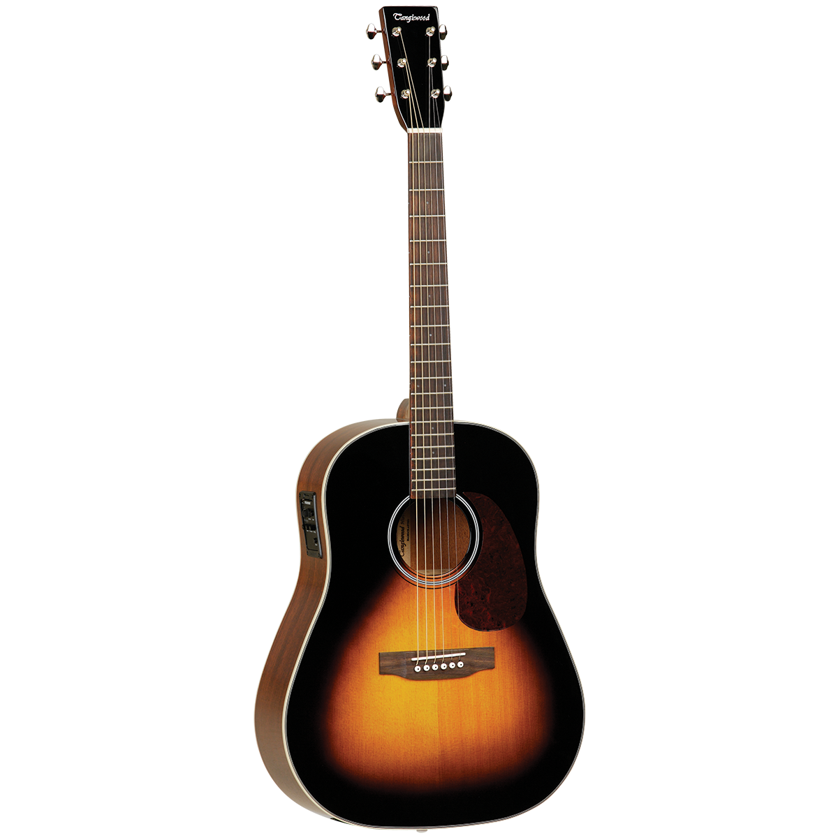 Tanglewood Sundance Historic Vintage Sunburst Dreadnought with Case - TW40SDVSE