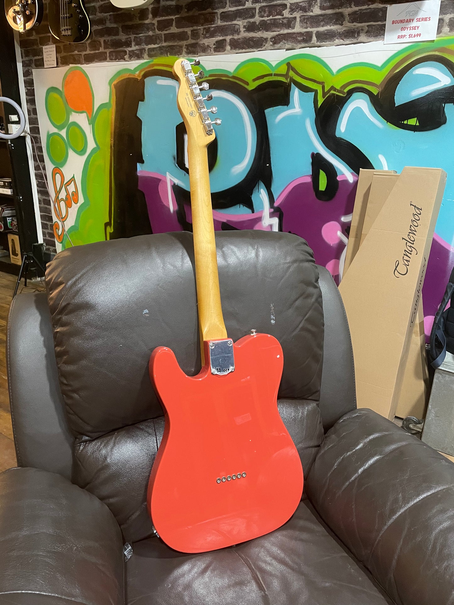 Fender Noventa Telecaster - Maple Fingerboard - Fiesta Red