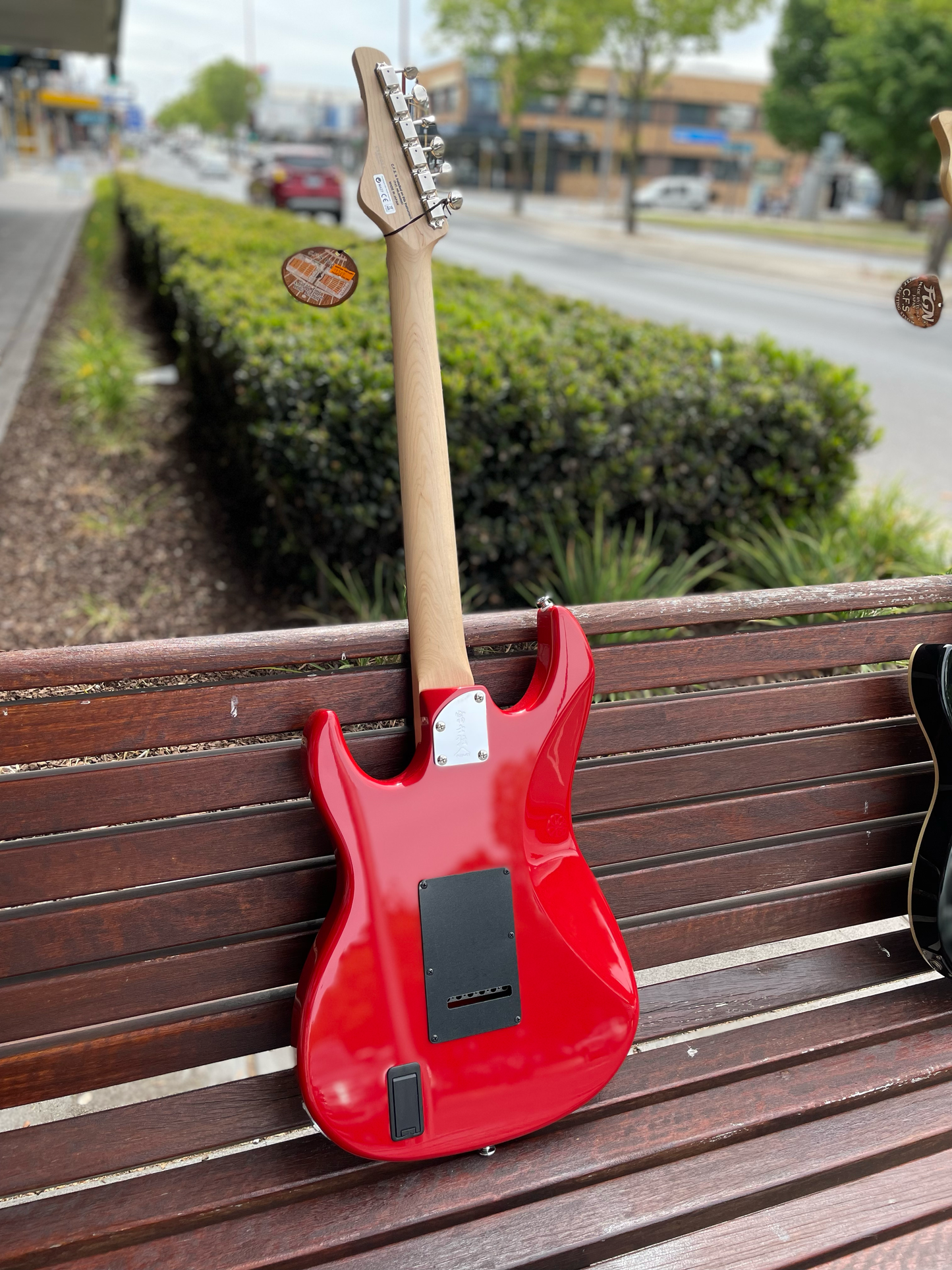 FGN Guitars J-Standard Series Odyssey w/EMG Pickups - Red Metallic