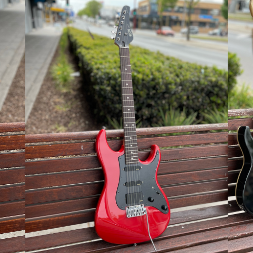 FGN Guitars J-Standard Series Odyssey w/EMG Pickups - Red Metallic