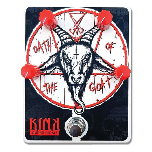 Kink Guitar Pedals Oath Of The Goat Heavy Metal Distortion HM-2