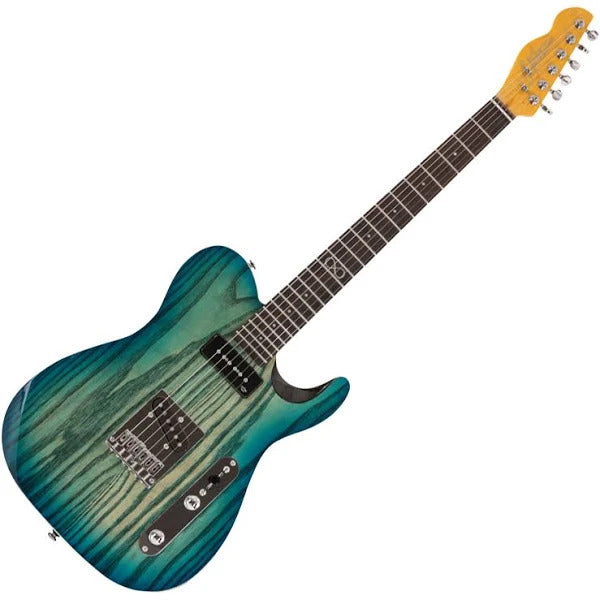 Chapman Guitars ML3 Traditional Electric Guitar Ash Top - Radiant Storm Gloss