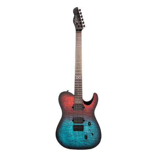 Chapman Guitars ML3 Modern Electric Guitar HH Flamed Maple Top - Red Sea