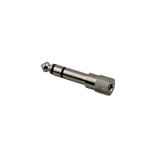 Pig Hog Solutions PA-ST35T - 1/4"(M) - 3.5MM(F) Threaded Stereo Adapter