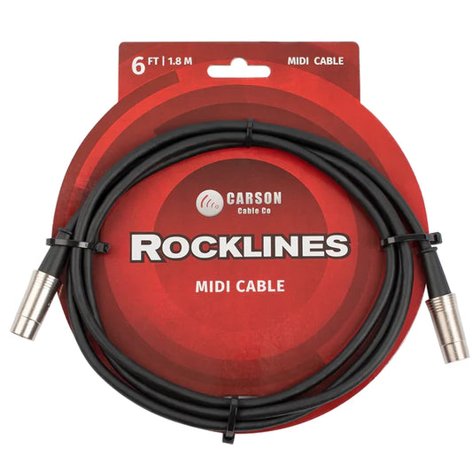 Carson Rocklines 6ft Midi Cable