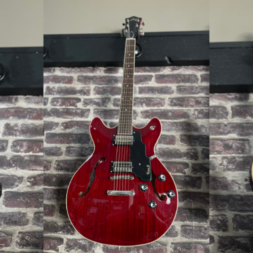 Guild Starfire I DC Archtop Semi-Hollow Electric Guitar - Cherry Red