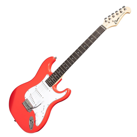 Casino Stratocaster-Style Electric Guitar - Hot Lips Pink