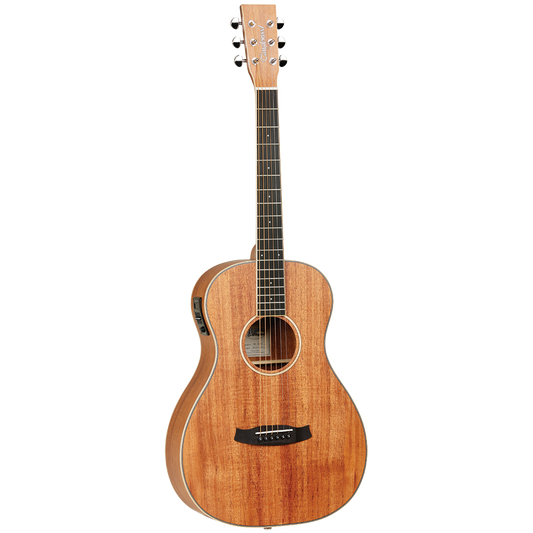 Tanglewood Union Parlor Solid Top Steel String Electric Acoustic Guitar - TWUPE