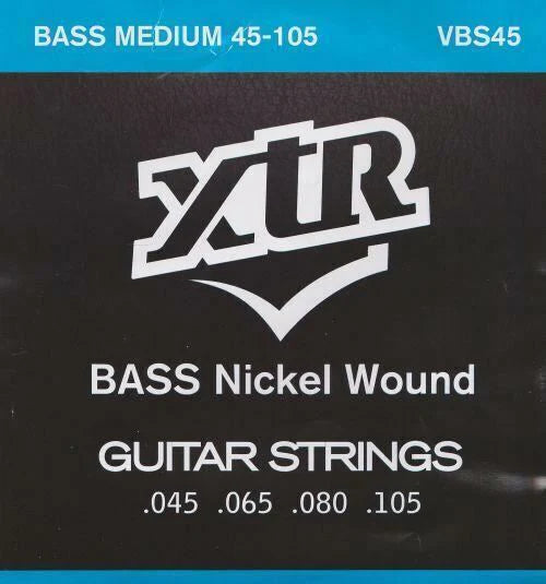 XTR VBS45 Nickel Wound Bass String Set Medium 45-105